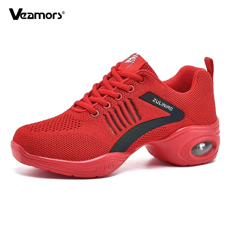 여성용 레이디 레이스 업 스니커즈, 통기성 에어 쿠션, 스플릿 솔, 운동 워킹 댄스 신발, 플랫폼