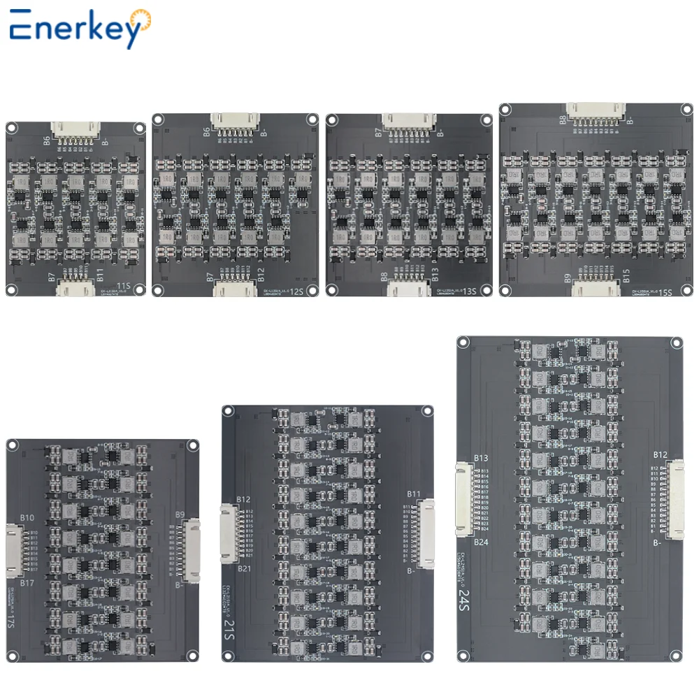 Enerkey hurtowy 1A 2S-24S aktywny korektor Lifepo4 akumulator litowy aktywny Balancer do przenoszenia energii BMS