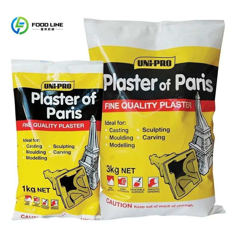 Automatic Vertical 1kg to 5kg Gypsum Powder Filling and Packing Machine Cement Plaster Powder Packing Machine