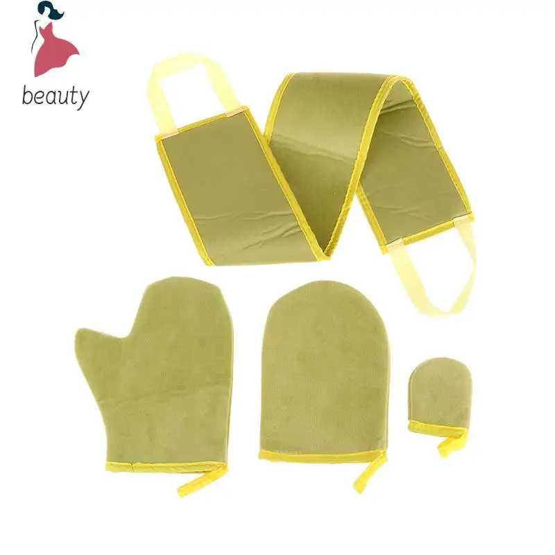 Self Tanning Mitt Glove Reusable Body Face Bath Cleaning Tools Back Tan Applicator Exfoliating Tan Removal Mitt