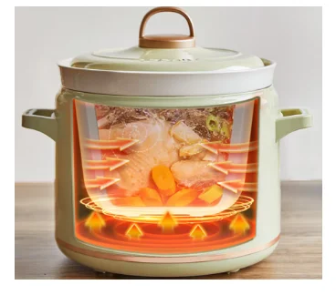 Bear Electric stew pot congee cooking household reservation multi-function ceramic DDG-E20M1 2L slow ceramics soup cooker diy
