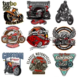 Punk Motorcycle Biker Stickers Motorcycle Laptop Van Truck Helmet Wall Book Bicycle Car Decals Customizable