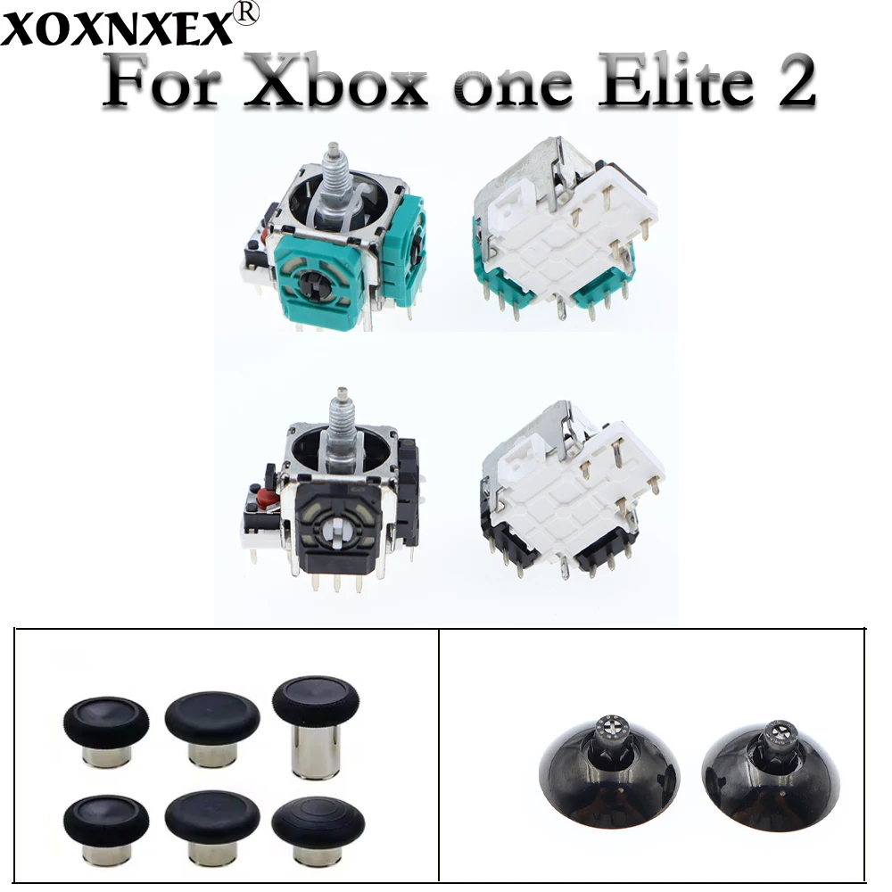 

Для Xbox One Elite 2 3D аналоговый джойстик, джойстики, присоска, магнитные джойстики для контроллера Xbox Elite Series 2