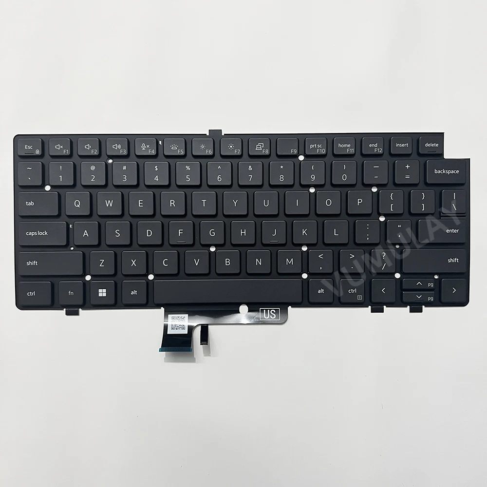 Imagem -04 - Teclado Backlight Russo para Dell Latitude 7440 7450 P174g P174g001 P174g002 7640 0h3dht H3dht 0rvv9r Jp3w9 ru us