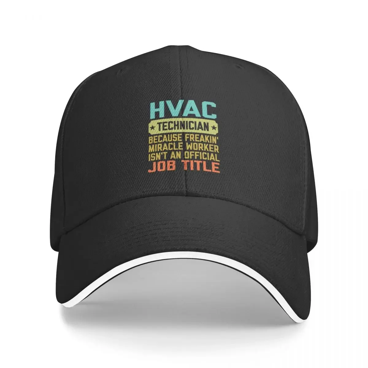 

HVAC Technician Baseball Cap Fashion Beach Streetwear Caps Male Women's