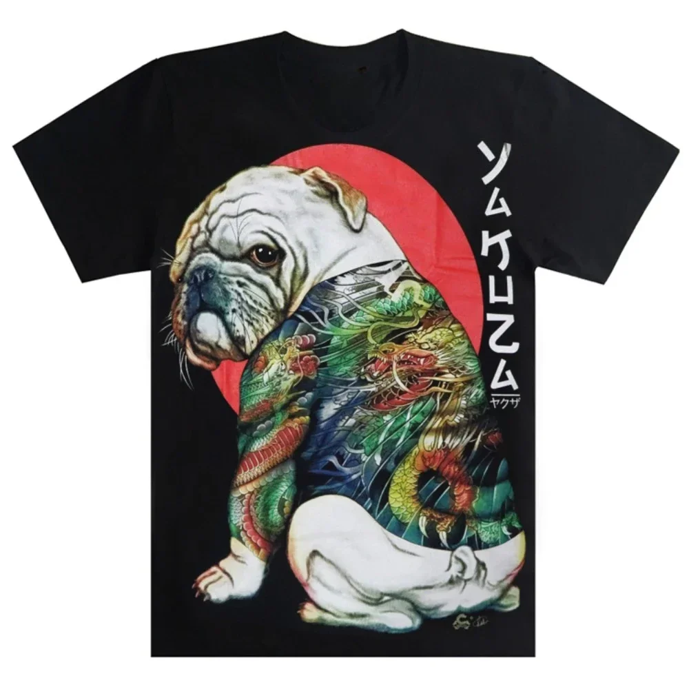 

Новинка 2025, хит продаж, японское искусство, Catzilla Cat, забавный кот, самурай, собака, подарок, женская футболка, хлопковая футболка унисекс, модная футболка для фитнеса