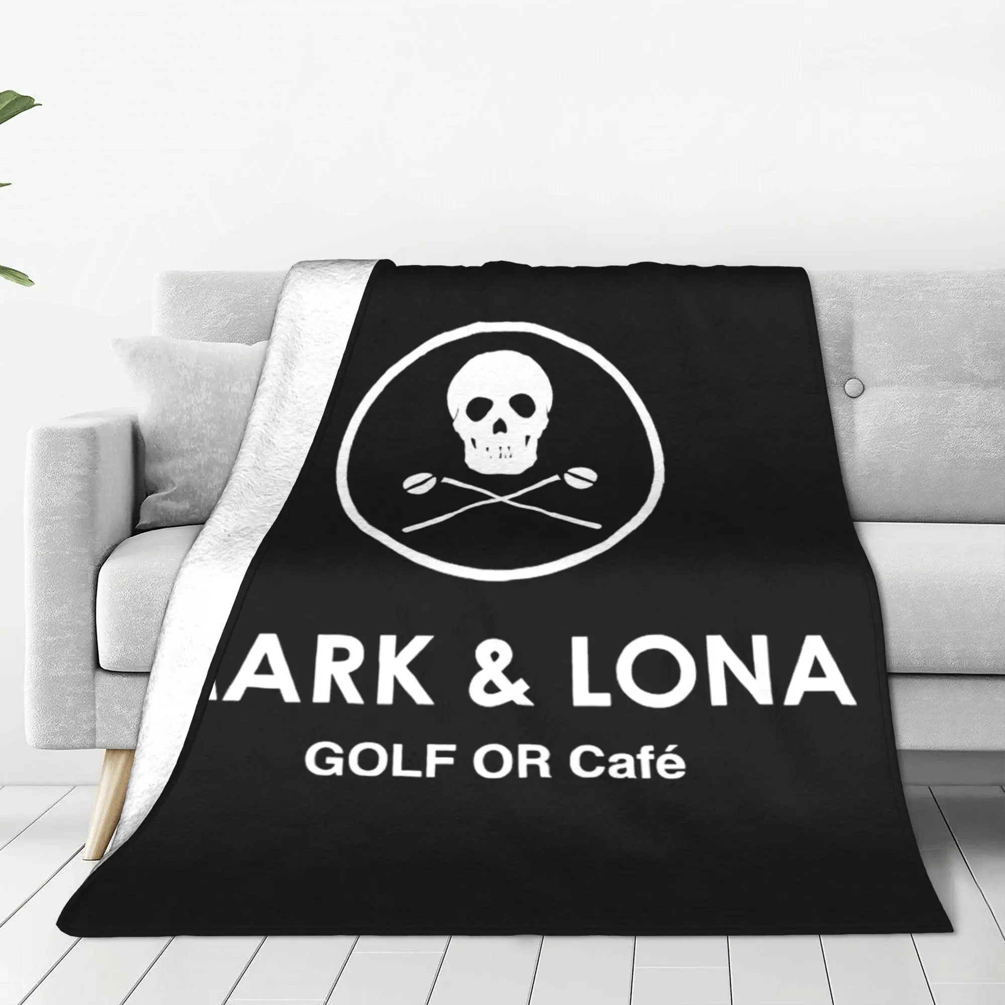 Marks & Lonas Golf Blanket Multiple Sizes Soft Fuzzy Plush  Throw Blankets for Couch Sofa and Bed