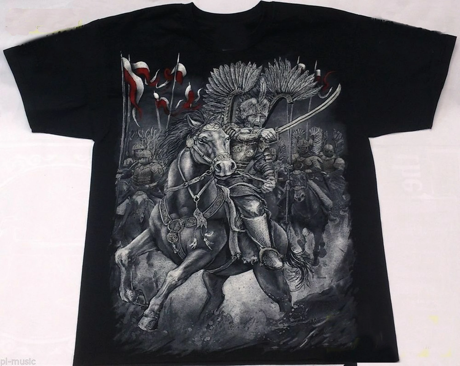 Polish Winged Hussars T-Shirt. Summer Cotton Short Sleeve O-Neck Mens T Shirt New S-3XL