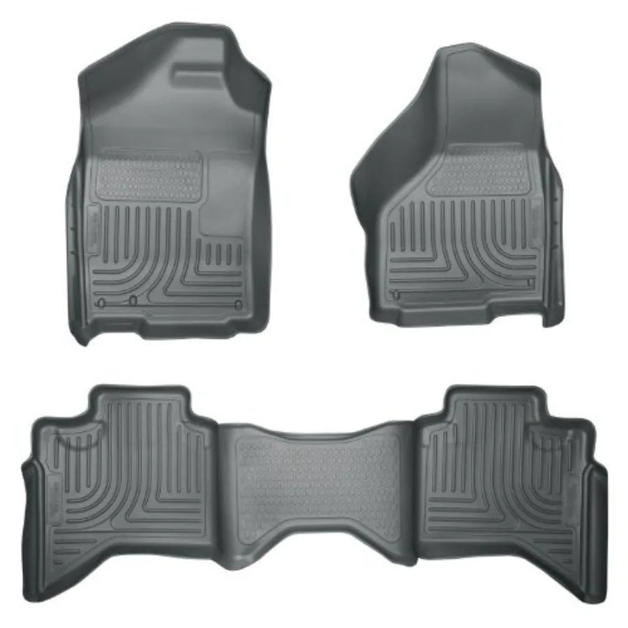 

Weatherbeater Floor Mats for 2002-2008 Ram 1500 Quad Cab and 2003-2009 Ram 2500/3500 Quad Cab with Underseat Storage Only Front