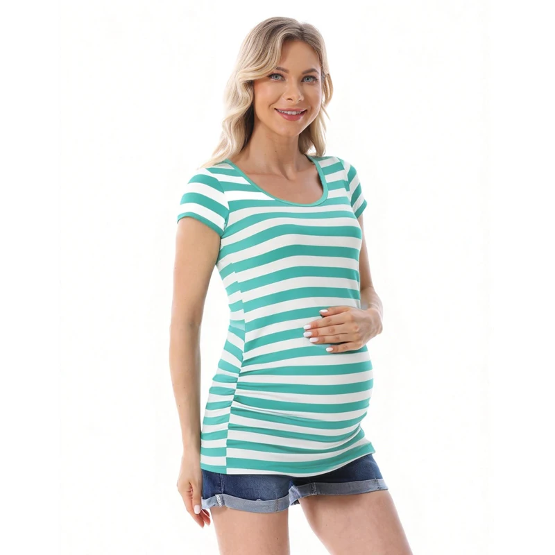 camiseta-listrada-de-verao-para-gestantes-tamanho-grande-casual-solta-respiravel-confortavel-top-para-gravidez-camiseta-para-gestantes