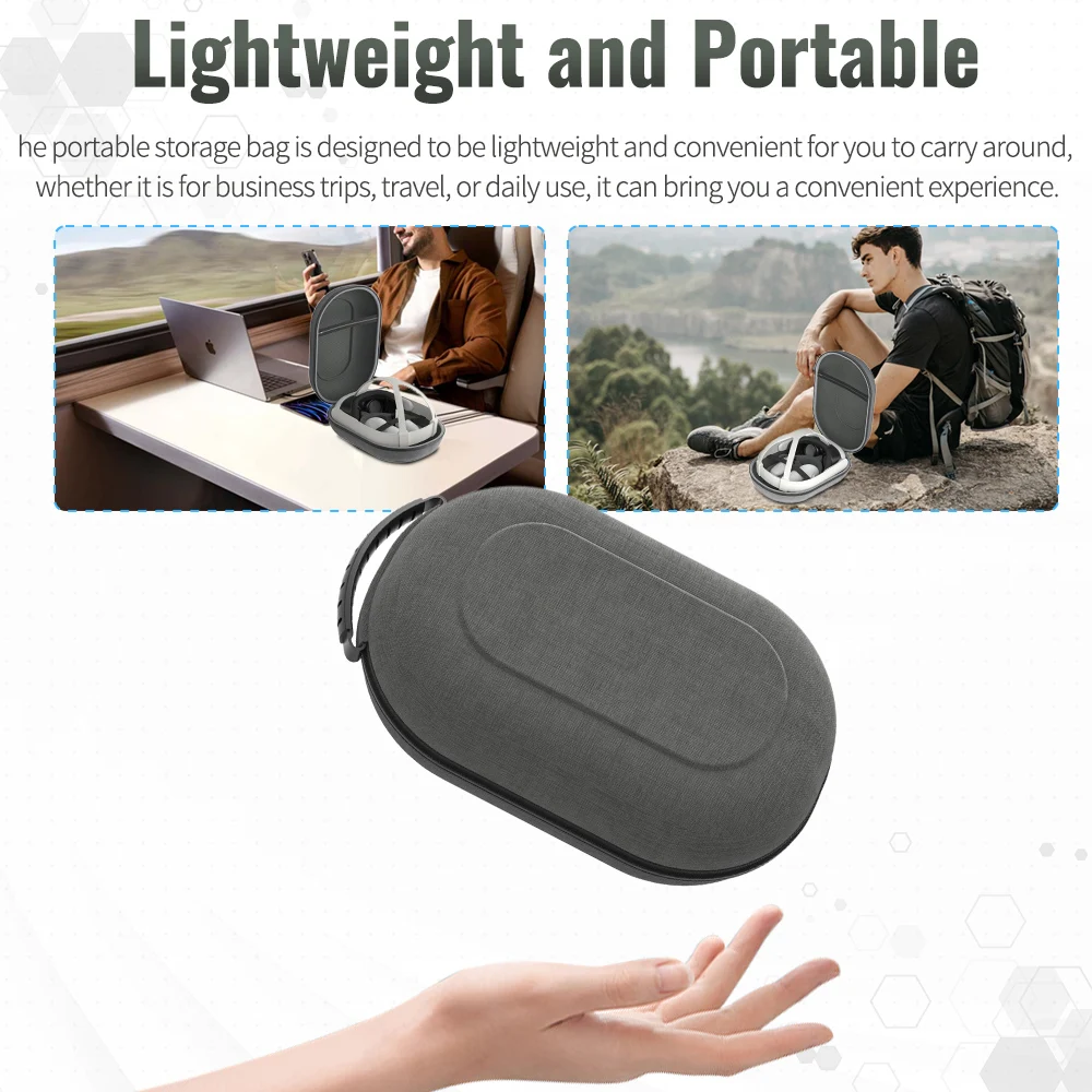 For Vision Pro/Meta Quest 3 portable storage bag Quest 3 portable EVA protective bag