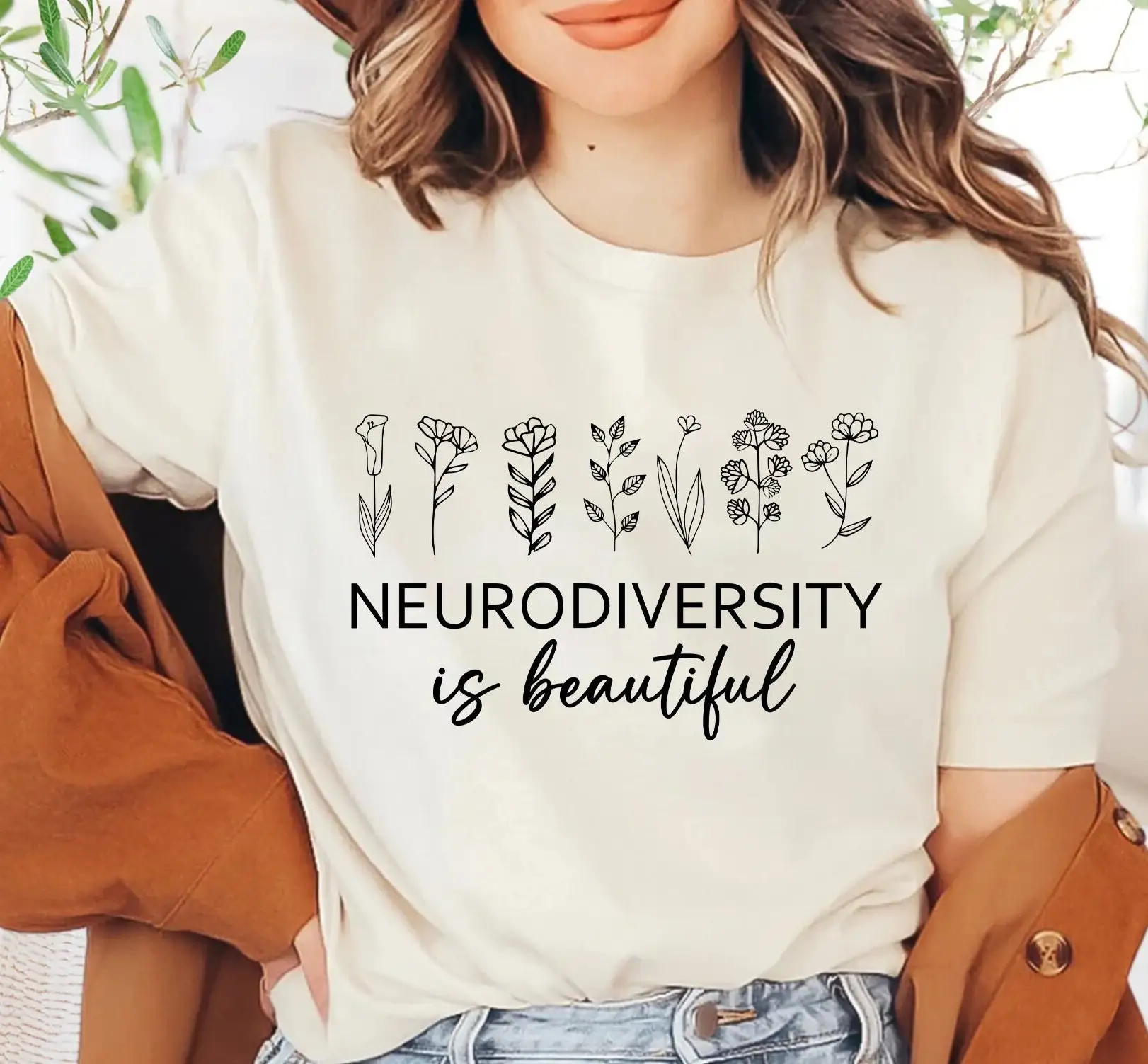 Neurodiversity T Shirt Autism Acceptance Awareness Mom Sped Teacher Spread Kindness for Her