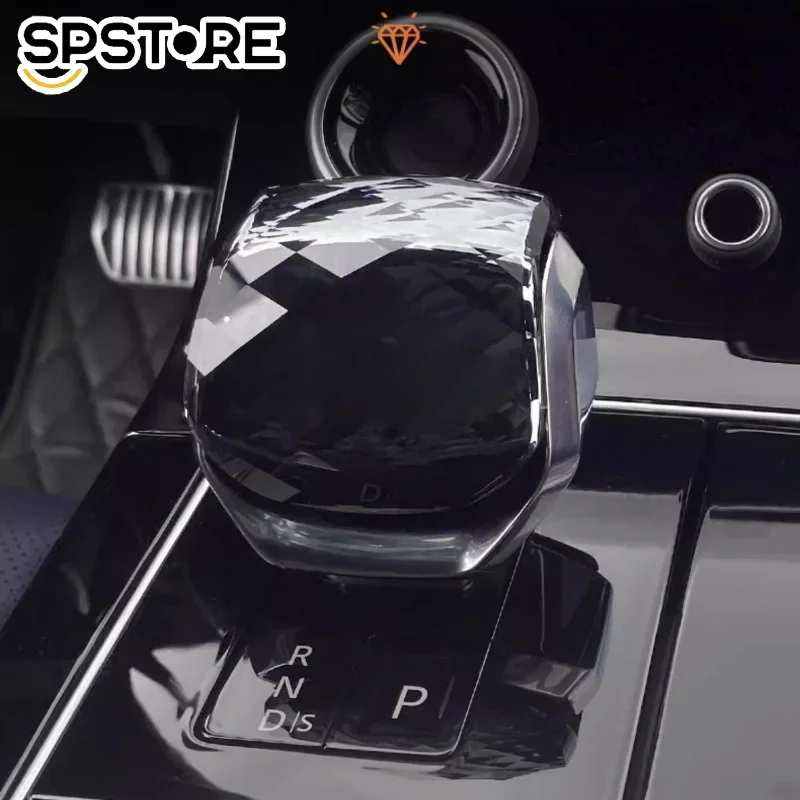 

Crystal Stone Car Gear Shifter Knob Handle For Land Rover Range Rover Discovery 5 Starliner Jaguar F-PACE XF/XFL Car Accessories