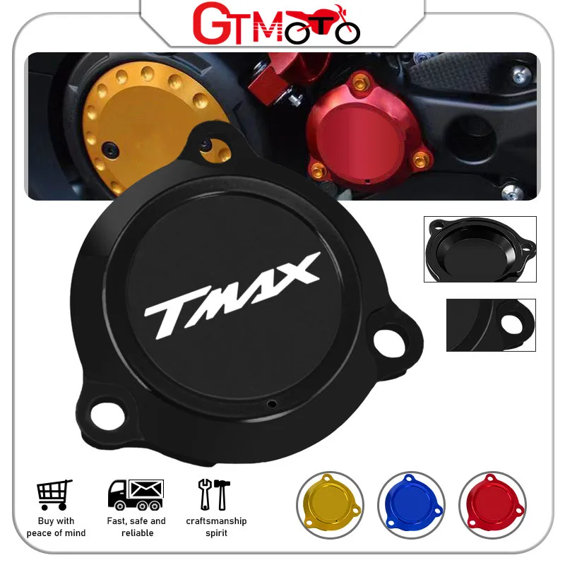 

tmax Motorcycle CNC Engine Stator Cover Engine Side Slider Protection Cover For YAMAHA TMAX530 DX SX 2012-2019 TMAX560 2020-2023