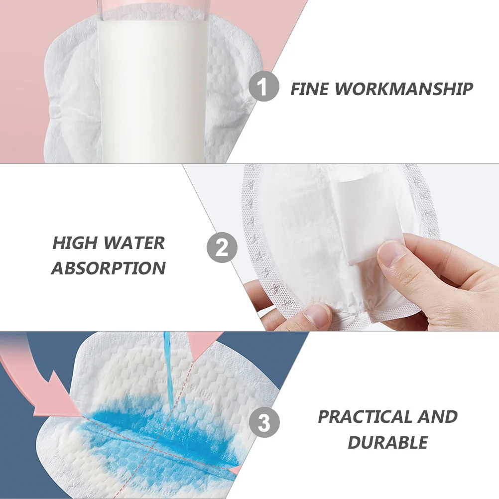 100 قطعة منصات الرضاعة الطبيعية القابل للتصرف العسل مانعة للتسرب حصيرة التمريض للبشرة الحساسة تنفس مكافحة فتاة الفجر #4