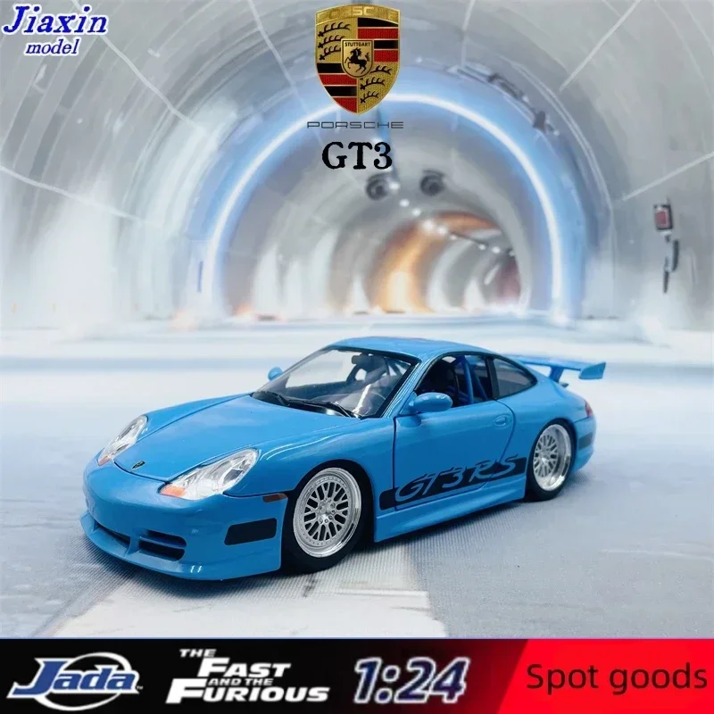 

1:24 Porsche 911 GT3 High Simulation Alloy Car Model Diecast Metal Vehicle Decoration Collection Toy Boy Gift J329