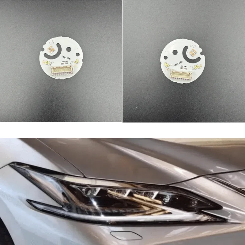 

Белый свет для Lexus ES LED 2022 2023, автомобильные фары, чип DRL, балласт, печатная плата, источник дневного света, микрочипы