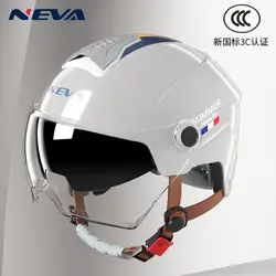 Electric Motorcycles Helmets Summer Men's Women's Electric Bicycles Sun Protection Half Helmets All Season Universal casco moto
