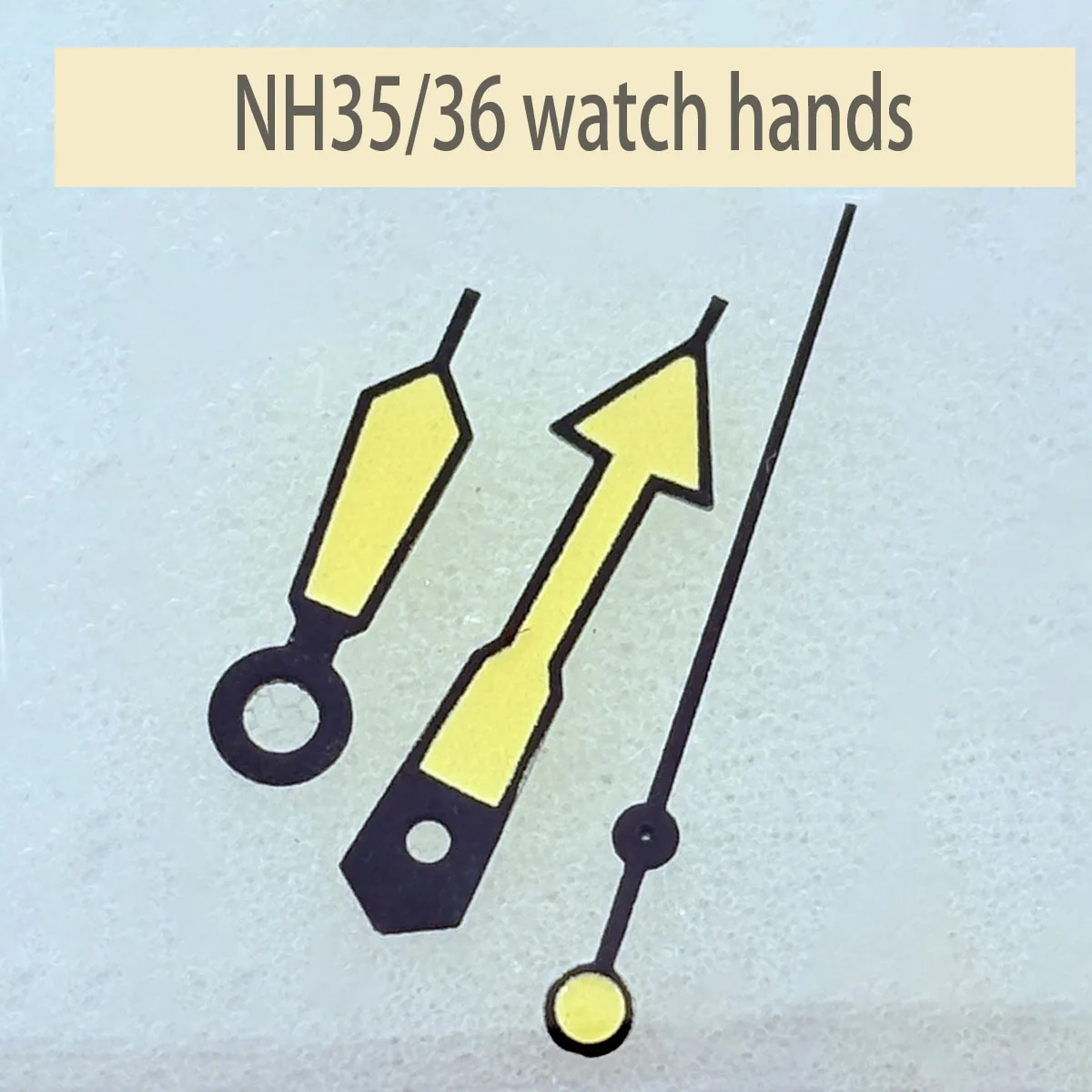 Watch accessories SK Se.iko NH35 NH36 movement water ghost watch modification hour minute second hand with night light DIY