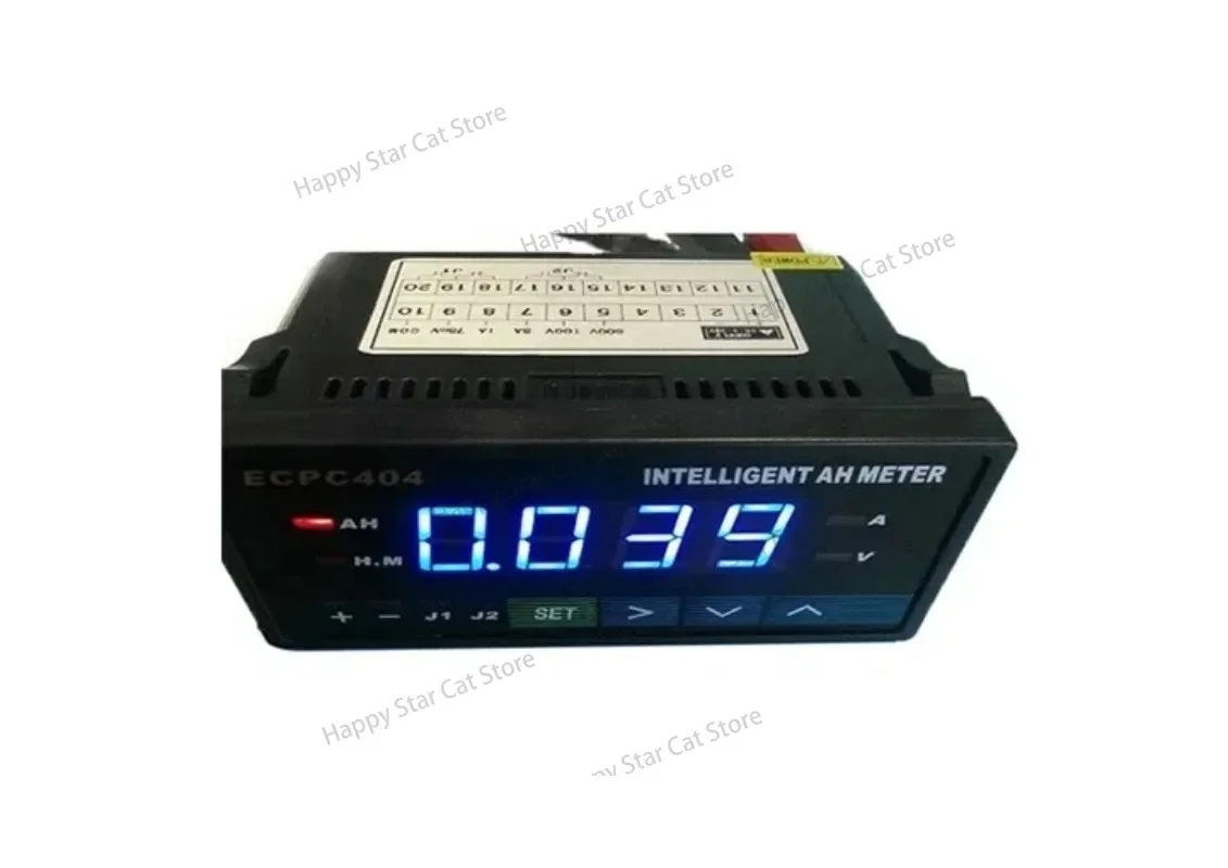 Deligreen Hot seller! Intelligent Amp Hour METER HB404 with Blue Digital Display ECPC404 JLD404 HB404