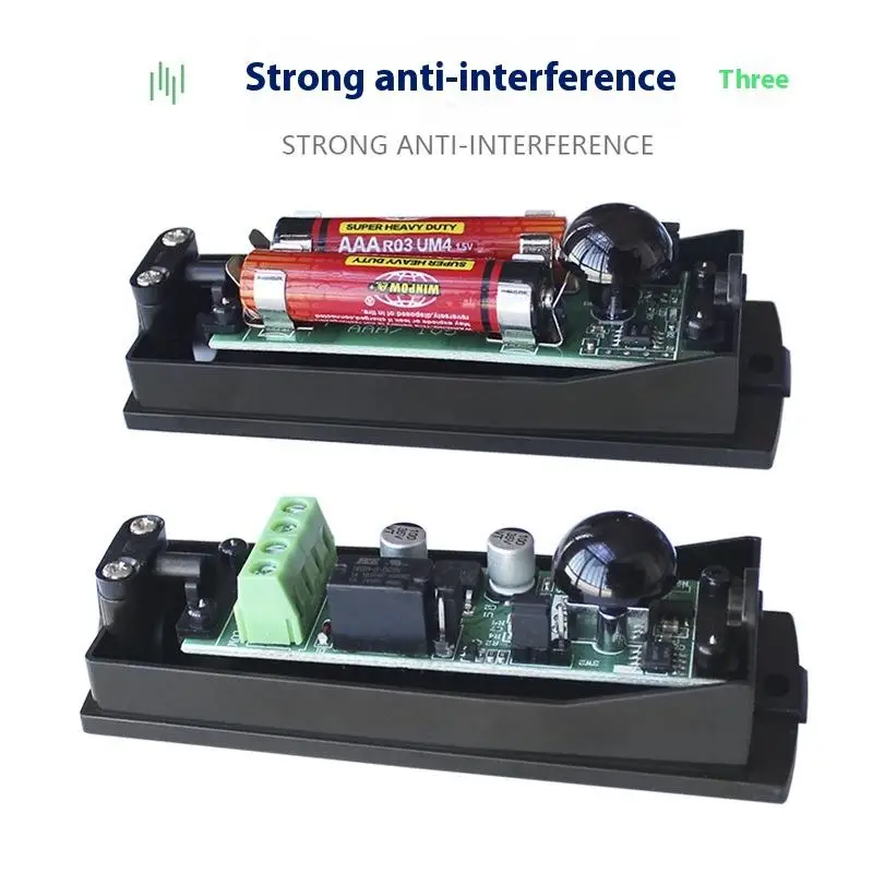 

1 комплект, устройство открывания гаражных ворот, барьер, раздвижная дверь, безопасный фотоэлемент, инфракрасный датчик луча, 12 В постоянного тока, 24 В, однолучевой инфракрасный детектор