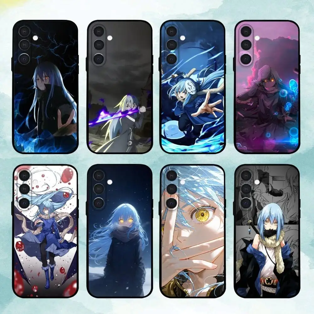 

Rimuru Tempest T-Tensei Phone Case For Samsung A73,72,71,53,52,51,22,91,80, Soft Black Cover