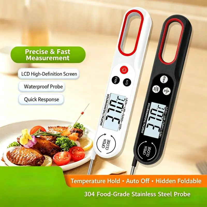 Digital Meat  Instant Read Kitchen BBQ Probe Sensor for Water Milk Oil Cooking and Food Temperature Kitchen Tool