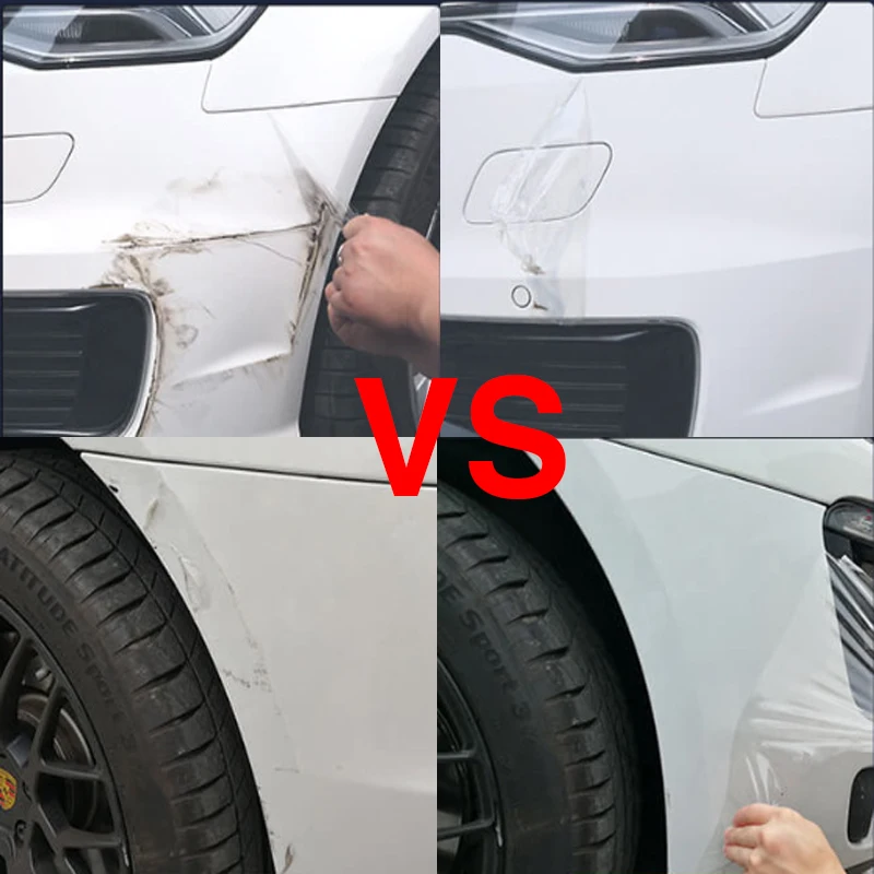 Folia ochronna na lakier samochodowy (PPF) z TPU satynowego, jakość 1.52*15M/rolka, 10 lat gwarancji, błyszcząca, samoregenerująca się, matowa, chroniąca karoserię przed zarysowaniami.