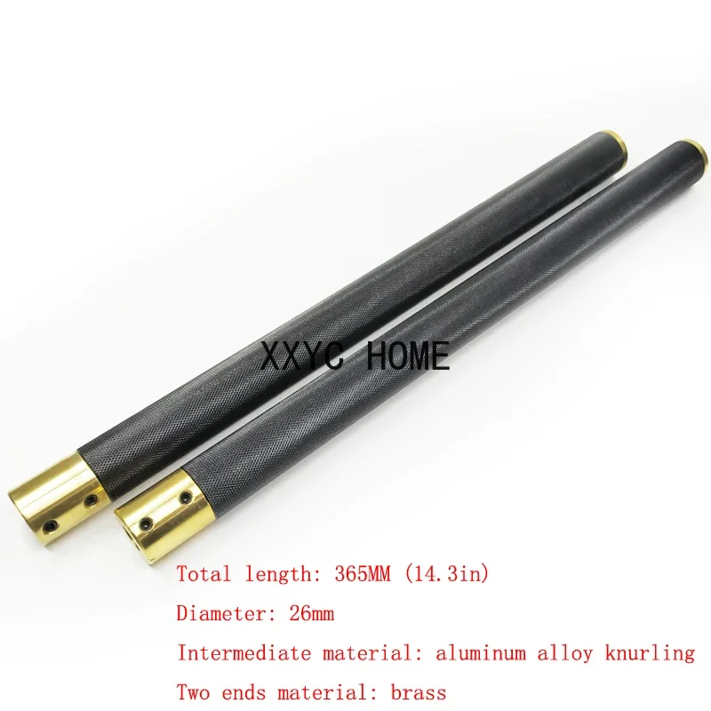 12MM Round hole, Square Hole Turning Tool Handle Adjustable Arbor Length Position Aluminum Woodworking Knives Handle