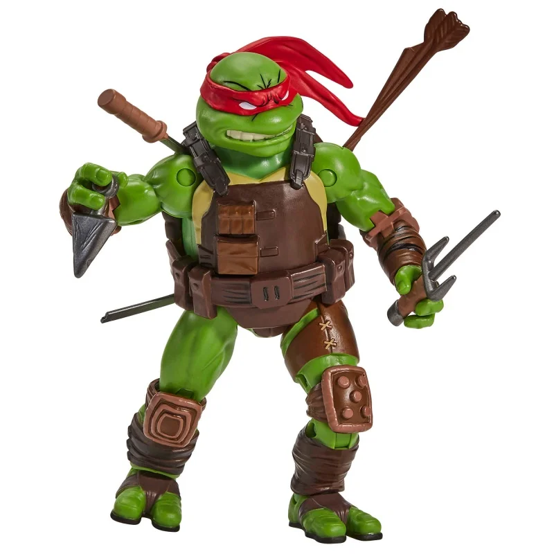 Figurki Akcji Wojowników Ninja z Serii The Last Ronin Raphael Michelangelo 11,5 cm Model Kolekcjonerski Zabawka Prezent