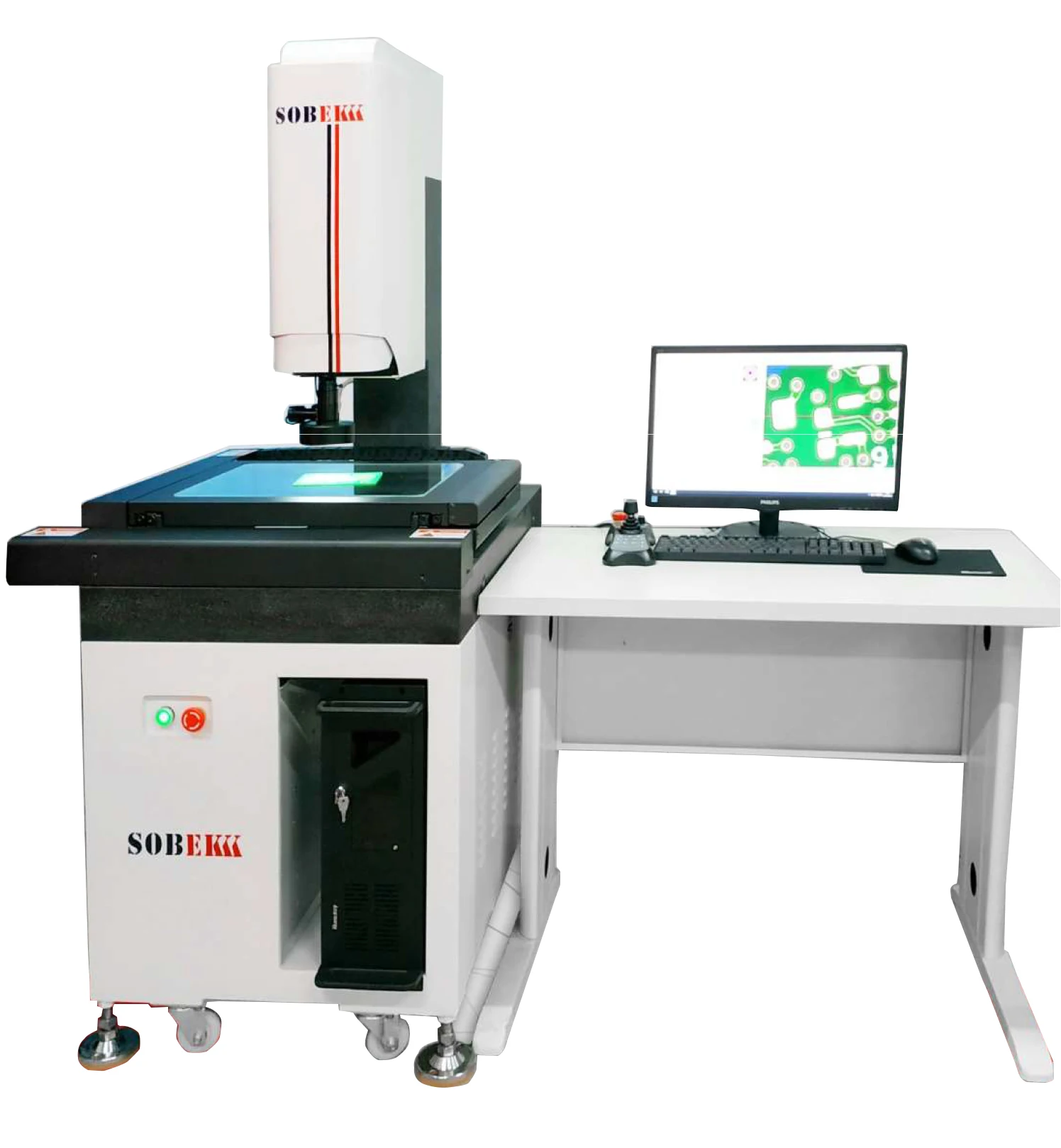 Erschwingliches optisches CNC-2D-Messsystem, automatisches Video-Messsystem mit digitalem Farb-CCD