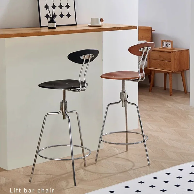 Relaxing Modern Bar Stools Luxury Reception Designer Height Office Counter Nordic Design Vanity Ergonomic Chaise Bar Furniture
