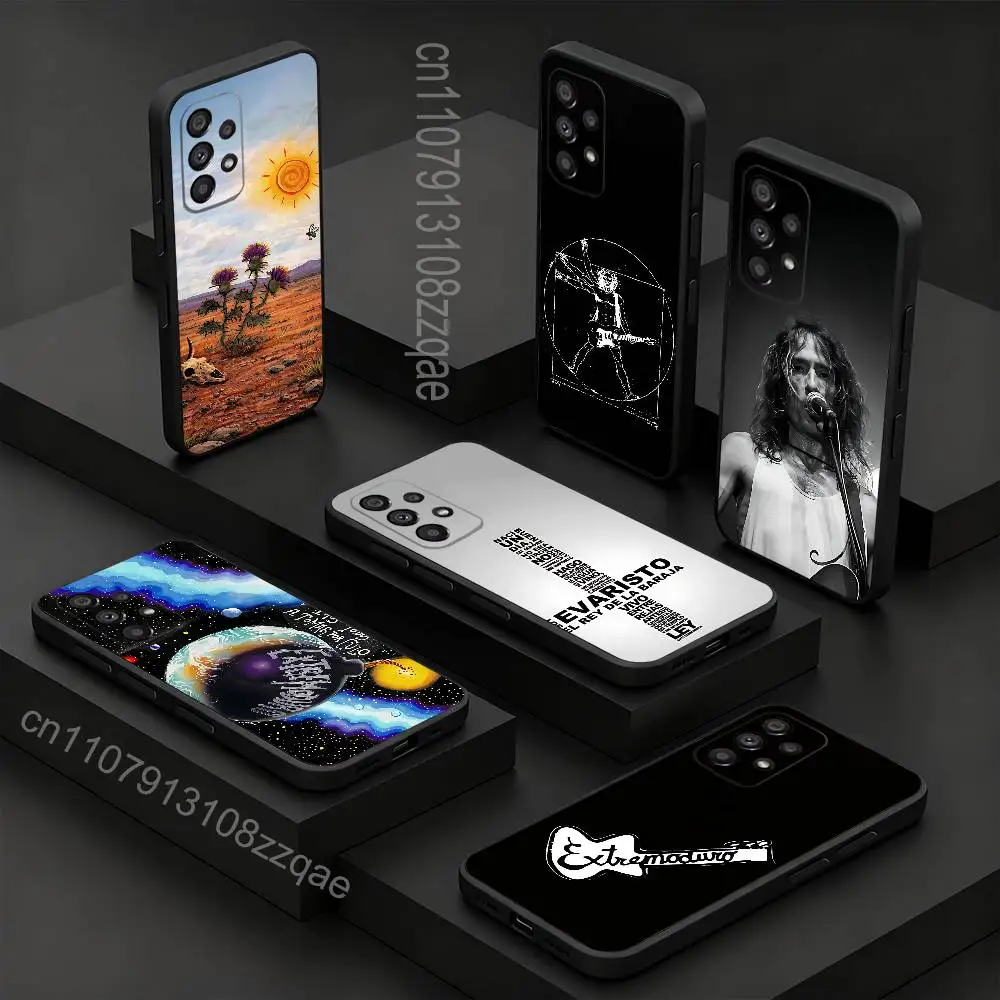 E-EtremoduroS For Samsung Galaxy A73,31,32,72,41,53,52,71,22,5G,Note,J7,8,9 Soft Black Phone Case