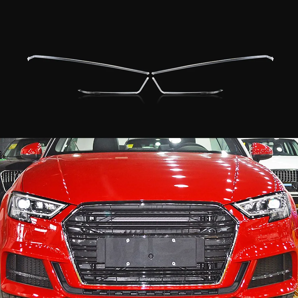 For Audi A3 2017-2020 Xenon DRL Headlight Light Guide Plate Daytime Running Light Tube Car Daytime Running Light Bar