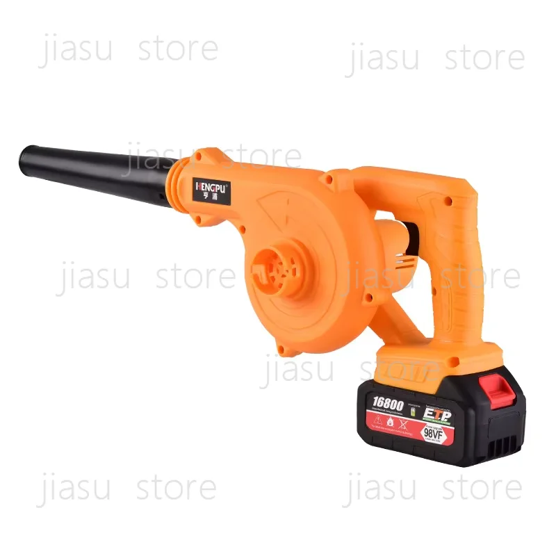 

12V Cordless Leaf Blower, Electric DC Garden Blower w/ High-Voltage Li-Ion Battery