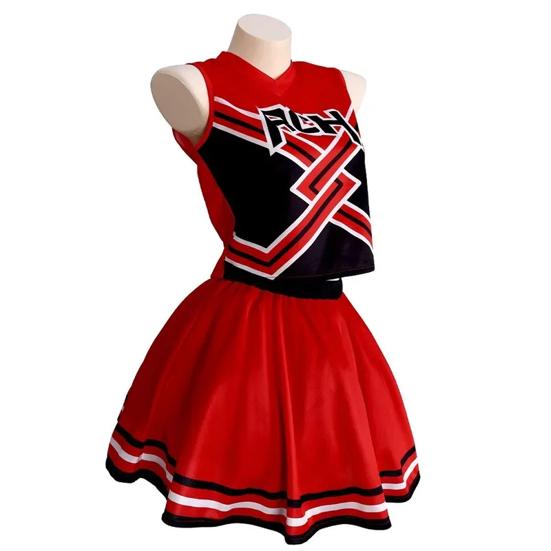 

Женский костюм для косплея RCH Cheerleading, майка, юбка, платье, школьная форма, костюм на Хэллоуин goi/6