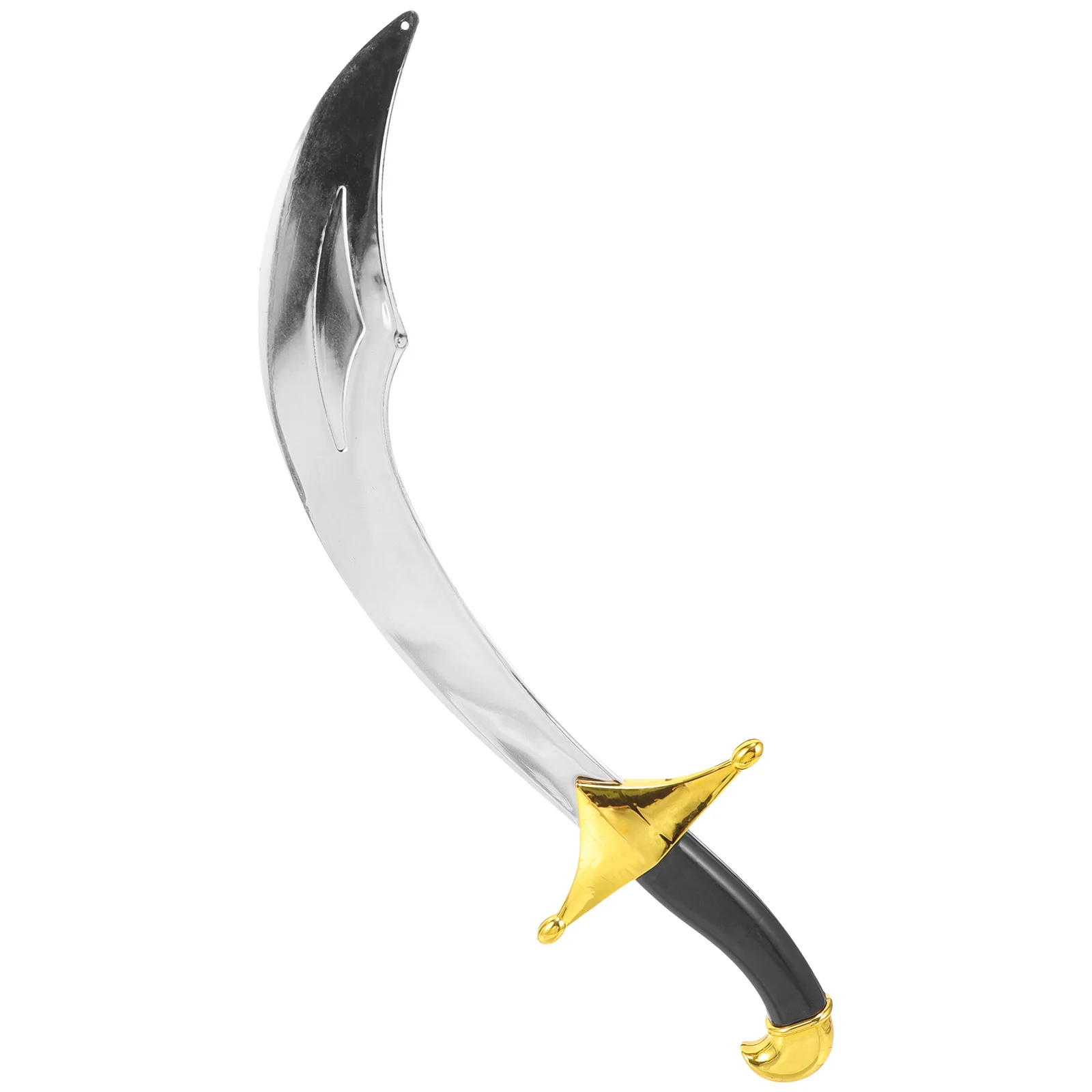 البلاستيك القراصنة السيف الدعامة خفيفة الوزن تأثيري ملحق القراصنة زي الطرف الديكور لوازم الهالوين دعامة السيف هالوين