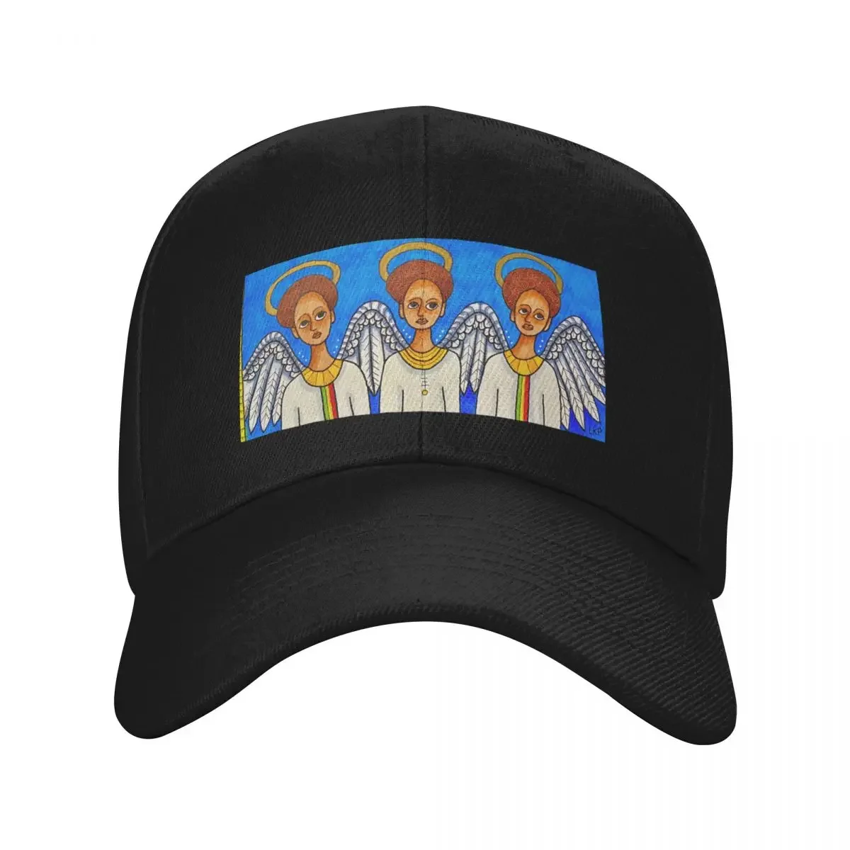 

Ethiopian Angels Baseball Cap Winter hat custom Hat Luxury Cap Hat Man Luxury Hats Man Women's