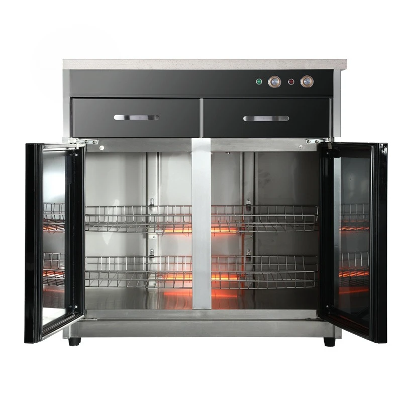 

Disinfection cabinet Commercial vertical tea double door restaurant cleaning cabinet