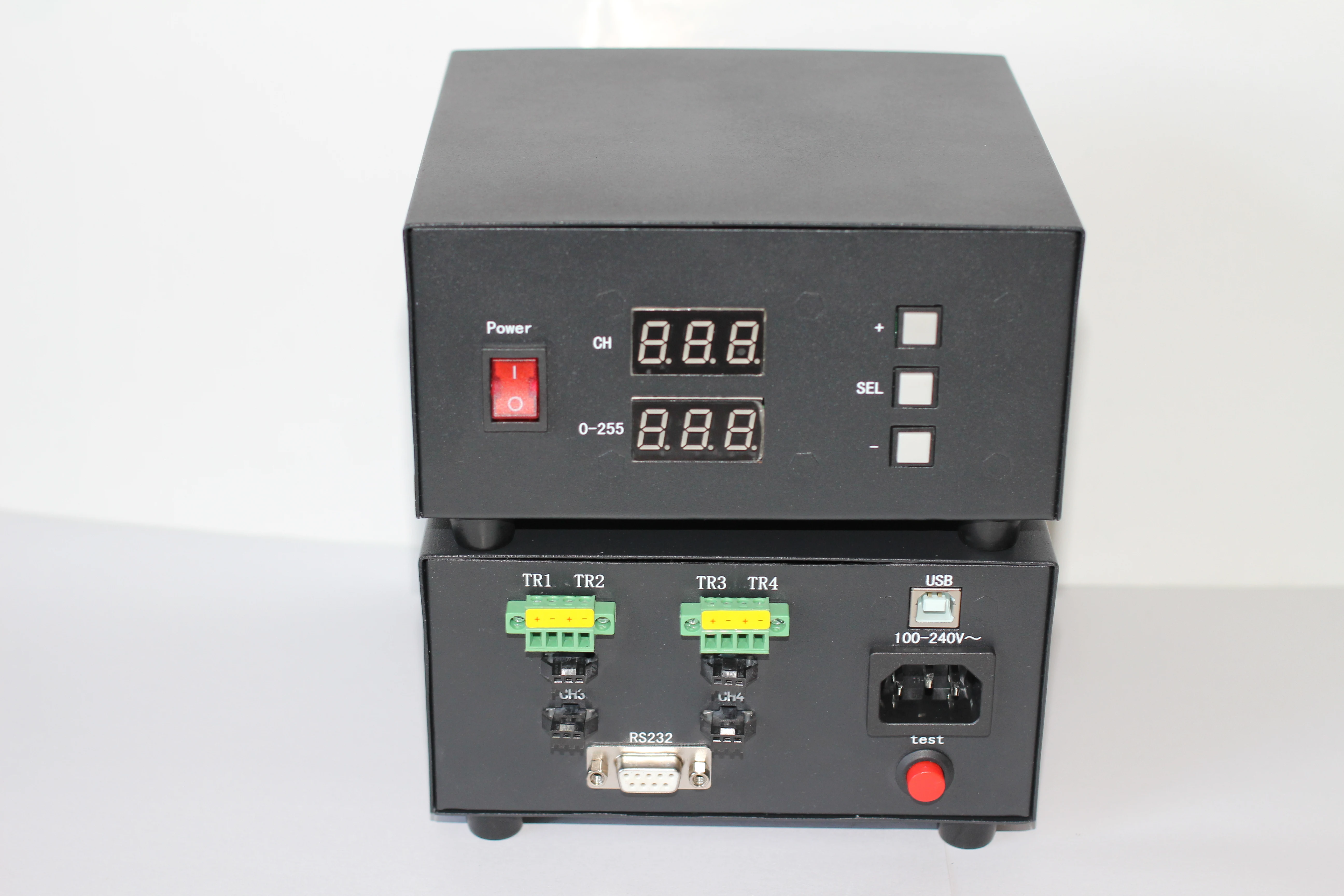 

Visual light source brightness digital controller 6-way constant current voltage regulator LED light source box