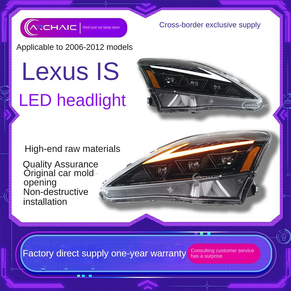 

For Suitable for Lexus IS250/IS300 headlight assembly from 06-12