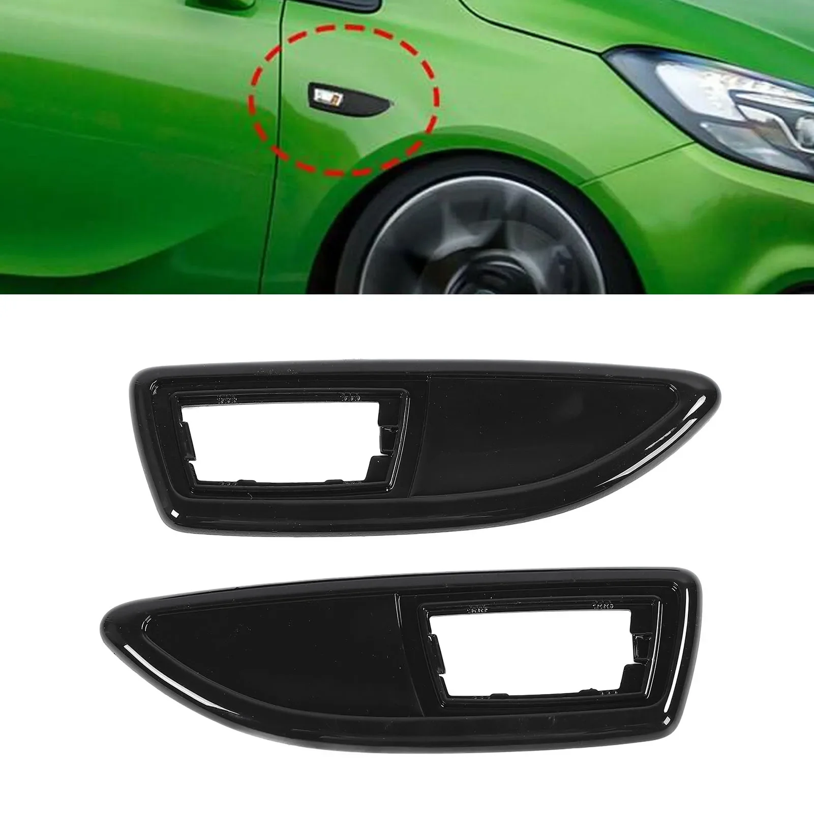

Side Turn Signal Light Bezel Cover Frame 13250944 13250945 1713425 1713426 For VAUXHALL OPEL INSIGNIA ASTRA