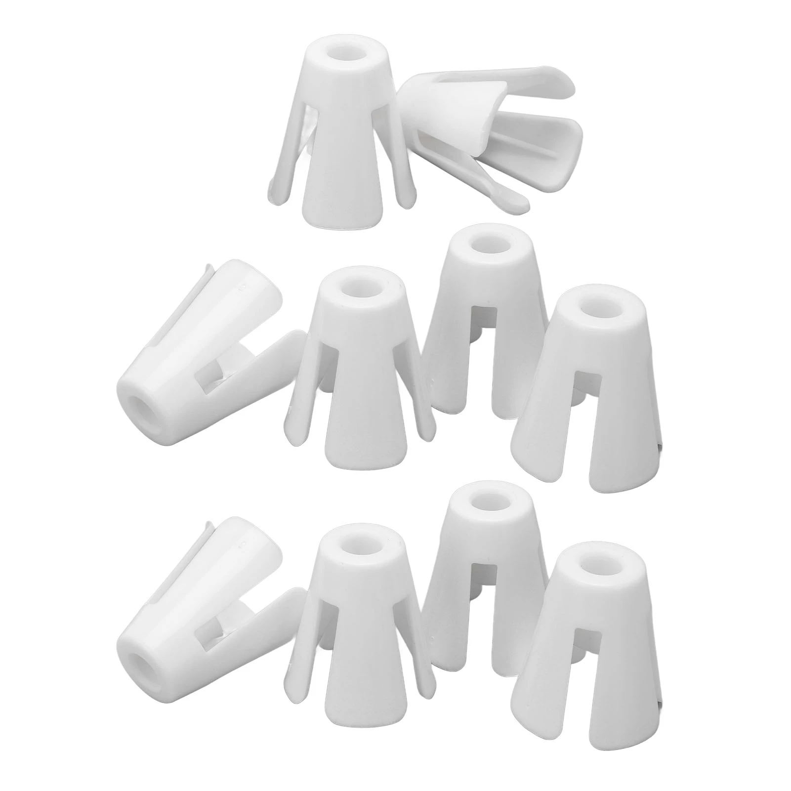 10Pcs Plastic Coil Claw Sturdy Durable Plastic Lightweight Cone Thread Holder for Industrial Sewing Machine