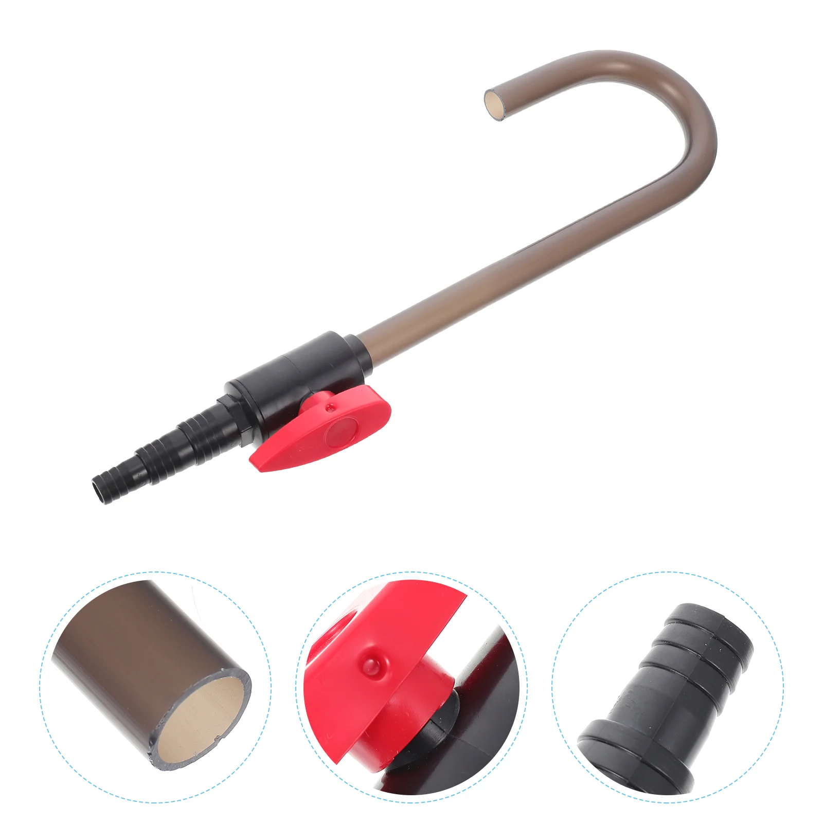 

Plastic Hook Tank Water Aquarium Changer Cleaner Vacuum Pump Siphon Cleaning Tool Gravel Hanging Tools Type Change