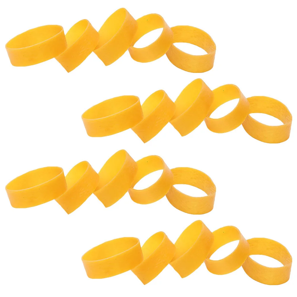 مجموعة واحدة من تثبيت فرامل التزلج، حلقة مطاطية واسعة، حزام ربط عالي التحمل لملحقات لوح التزلج للاستخدام الخارجي