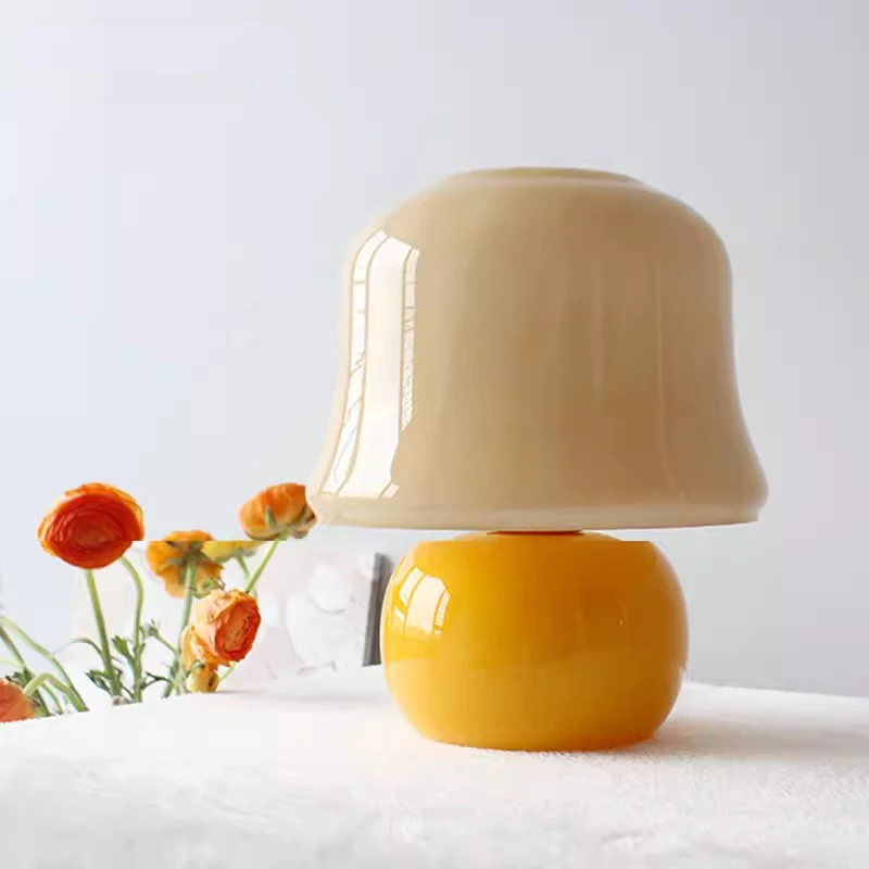 New Mushroom Table Lamp Home Living Room Decorative Bedside Lamp Modern Simple Table Lamp Design Exquisite Table Lamp