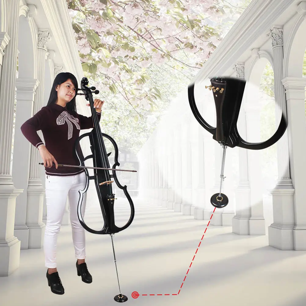 

Rubber Cello Mat Non-Slip Cello Stopper for Floor Protection Portable Wear-Resist Spike Holder Anti-Slide Pad for String