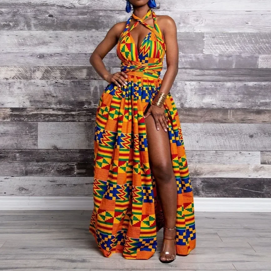 

Women African Clothes Maxi Dress Fashion New Dashiki Print African Dresses Evening Prom Party Ankara Dress Robe Africaine Female