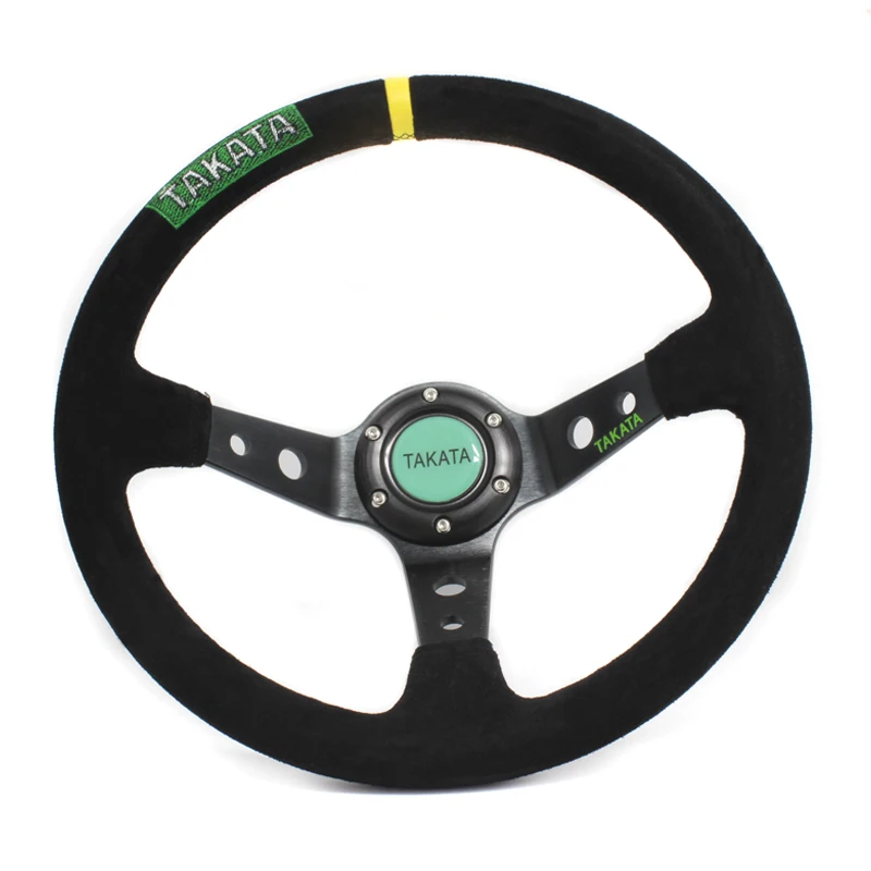 

TAKATA Car Steering Wheel 14 inch 35cm Universal JDM Racing Auto Interior Accessories