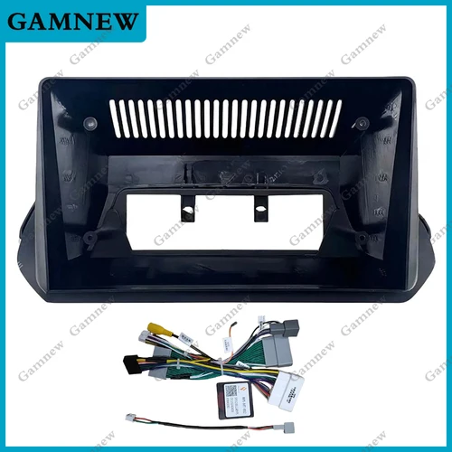 Imagen 2 del producto Adaptador de Fascia para marco de coche, Kit de Panel de ajuste de Radio Android para Mitsubishi Triton Outlander 2023-2024, 10 pulgadas